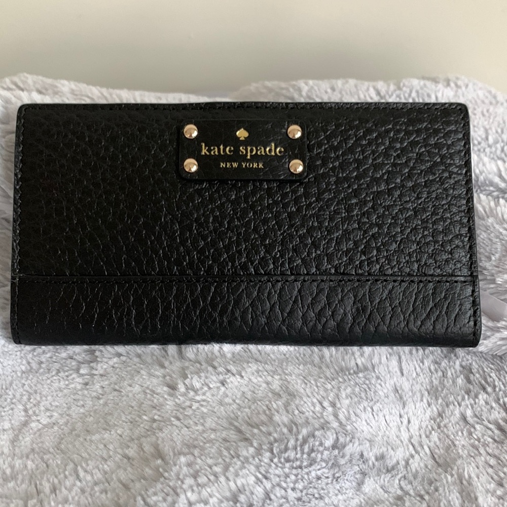 NWT Kate spade stacy Bay Street wallet in black